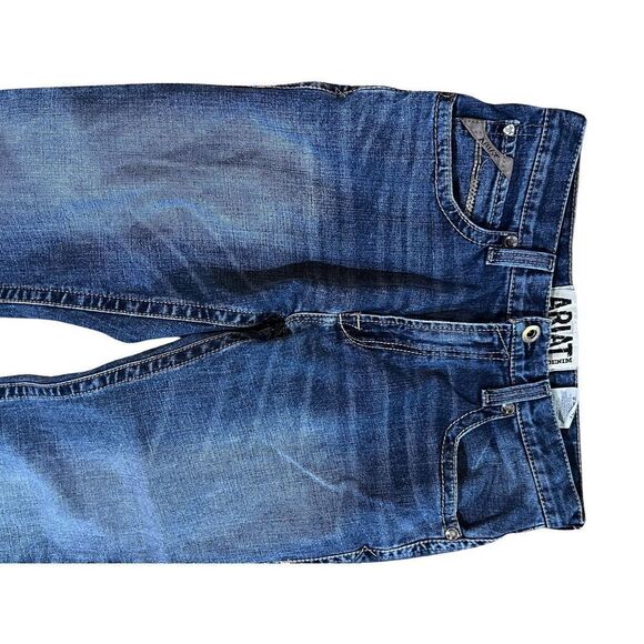 Ariat Denim M1 Vintage Paul Straight Leg Blue Jeans Men size 33/32 - Picture 7 of 12